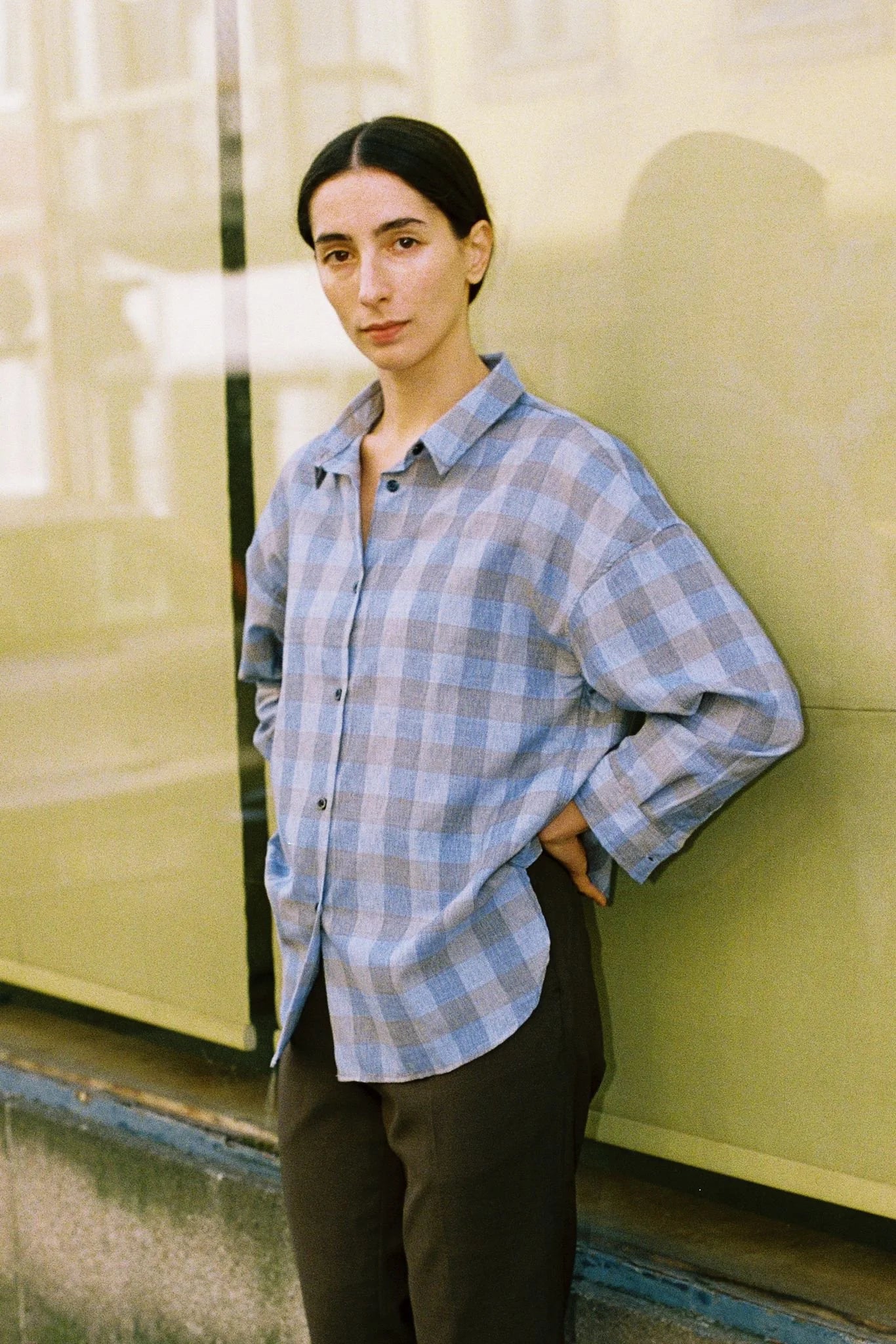 fig. 4: The Shirt in Azur Checks