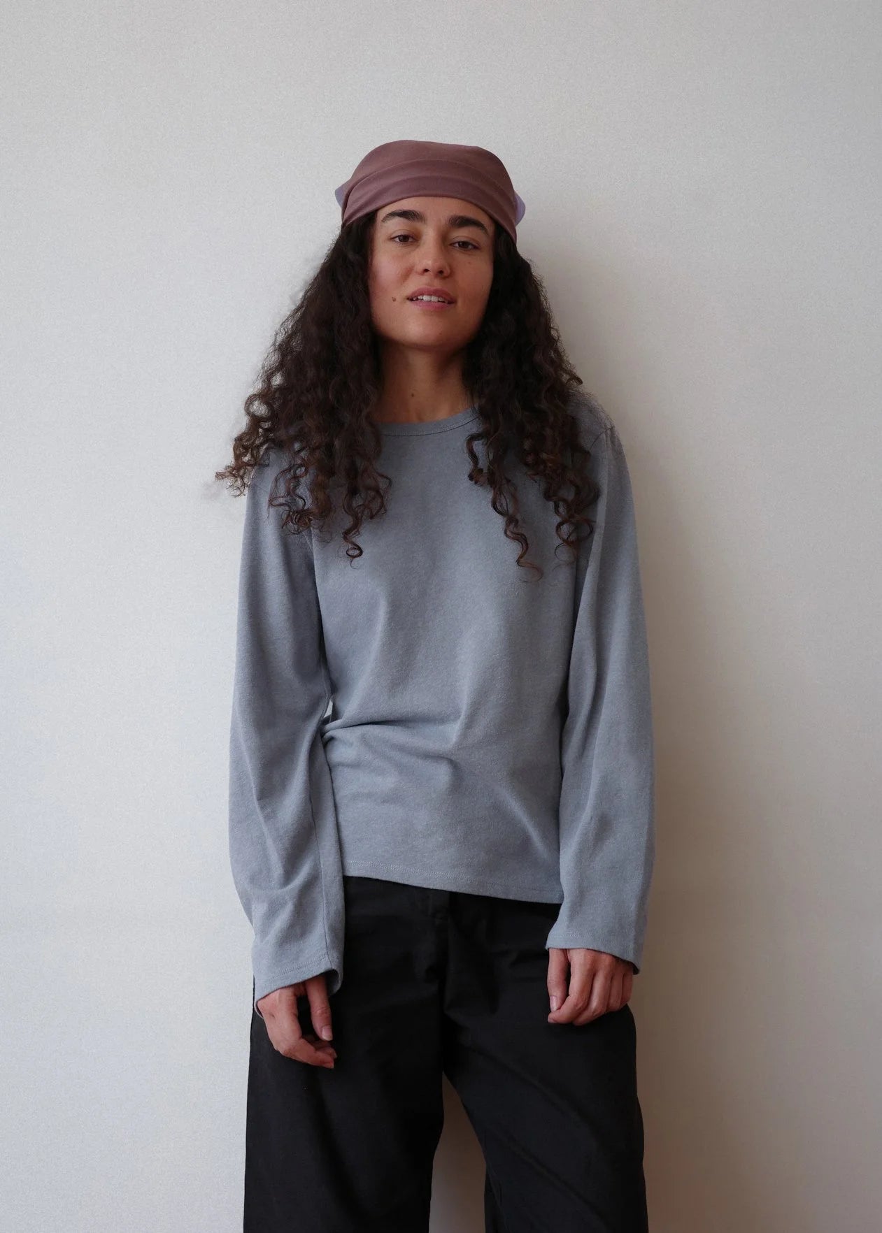 fig. 6: The Long Sleeve T-Shirt in Bluestone